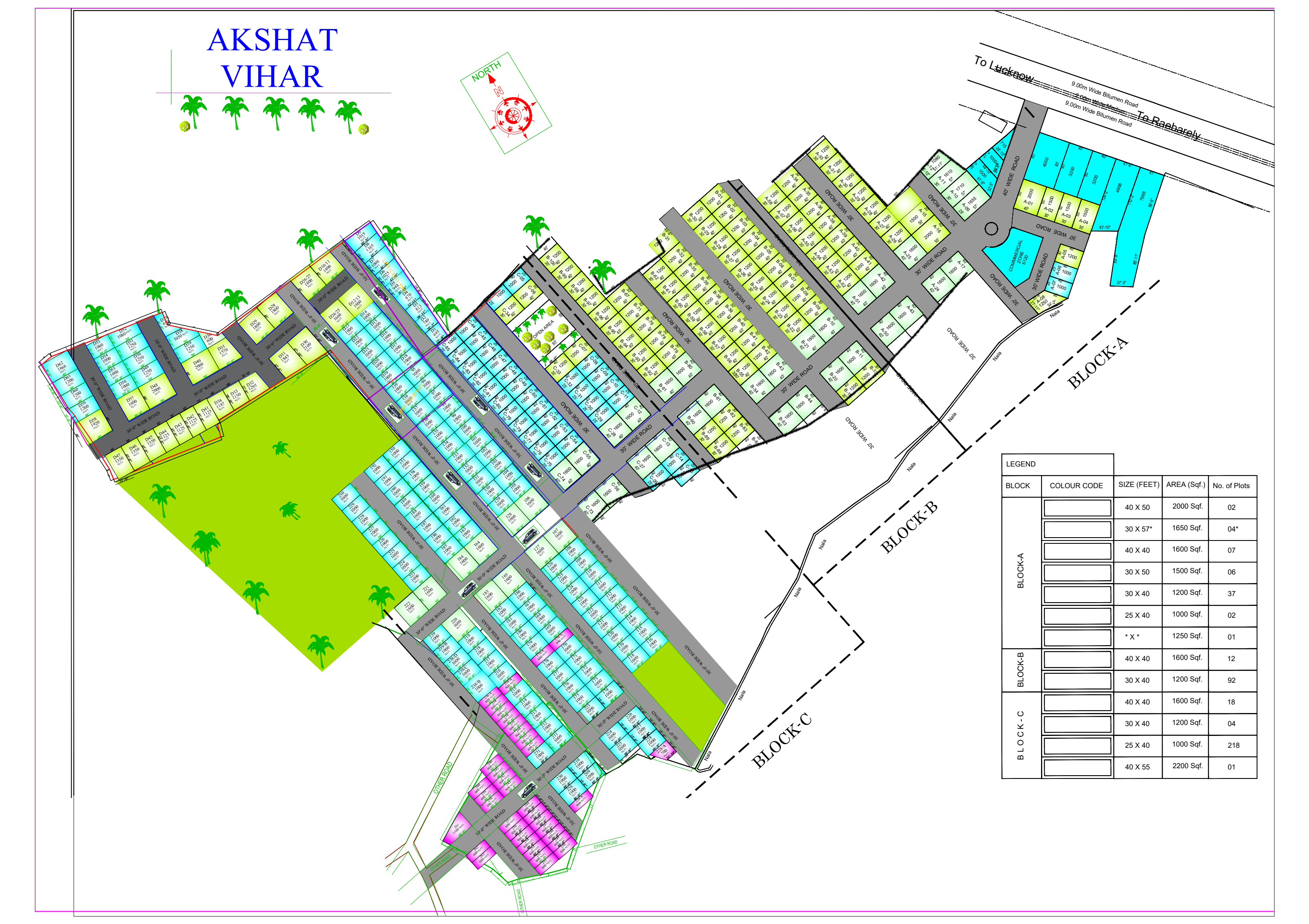 Illustrative residential concept for Akshat Vihar